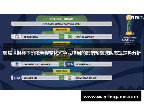 聚焦世俱杯下阶段赛程变化对争冠格局的影响预测球队表现走势分析