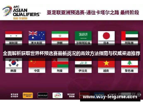 全面解析获取世界杯预选赛最新战况的高效方法指南与权威渠道推荐 全面解析获取世界杯预选赛最新战况的高效方法指南与权威渠道推荐